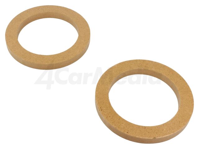 Фланец за говорител 100 мм MDF 12 мм комплект 2 бр. – 4CARMEDIA MDF-P100/12
