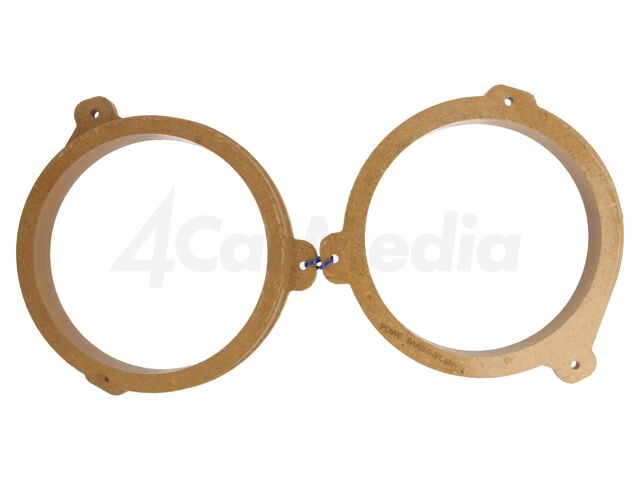 Фланец за говорител 165 мм за Saab 9-3 MDF 26 мм комплект 2 бр. – 4CARMEDIA MDF-D.100