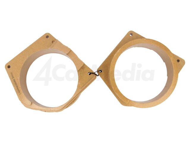 Фланец за говорител 165 мм за BMW (E46) cabrio1998-2007 MDF 42 мм комплект 2 бр. – 4CARMEDIA MDF-D.103