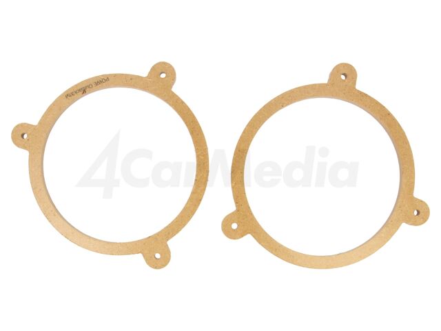 Фланец за говорител 165 мм за Subaru Outback MDF 8 мм комплект 2 бр. – 4CARMEDIA MDF-D.105