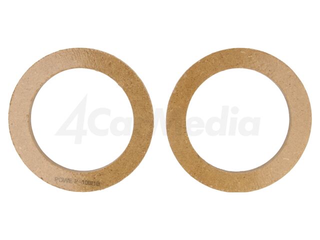 Фланец за говорител 100 мм MDF 10 мм комплект 2 бр. – 4CARMEDIA MDF-P100/10