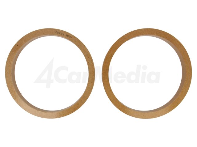 Фланец за говорител 200 мм MDF 22 мм комплект 2 бр. – 4CARMEDIA MDF-P200/22