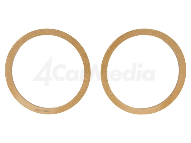 Фланец за говорител 200 мм MDF 8 мм комплект 2 бр. – 4CARMEDIA MDF-P200/8