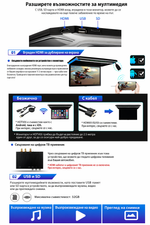 Монитор за таван 17.3" Full HD