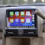 Монтирана Android мултимедия за Honda CRV 2 – реален изглед в автомобила – изглед 1