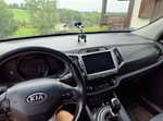 Монтирана Android мултимедия за KIA Sportage 3 – реален изглед в автомобила – изглед 1