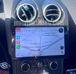 Монтирана Android мултимедия за Nissan Qashqai J10 – реален изглед в автомобила – изглед 3