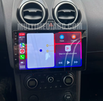 Монтирана Android мултимедия за Nissan Qashqai J10 – реален изглед в автомобила – изглед 2