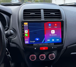 Монтирана Android мултимедия за Mitsubishi ASX 1 / Citroen C4 aircross – реален изглед в автомобила – изглед 2