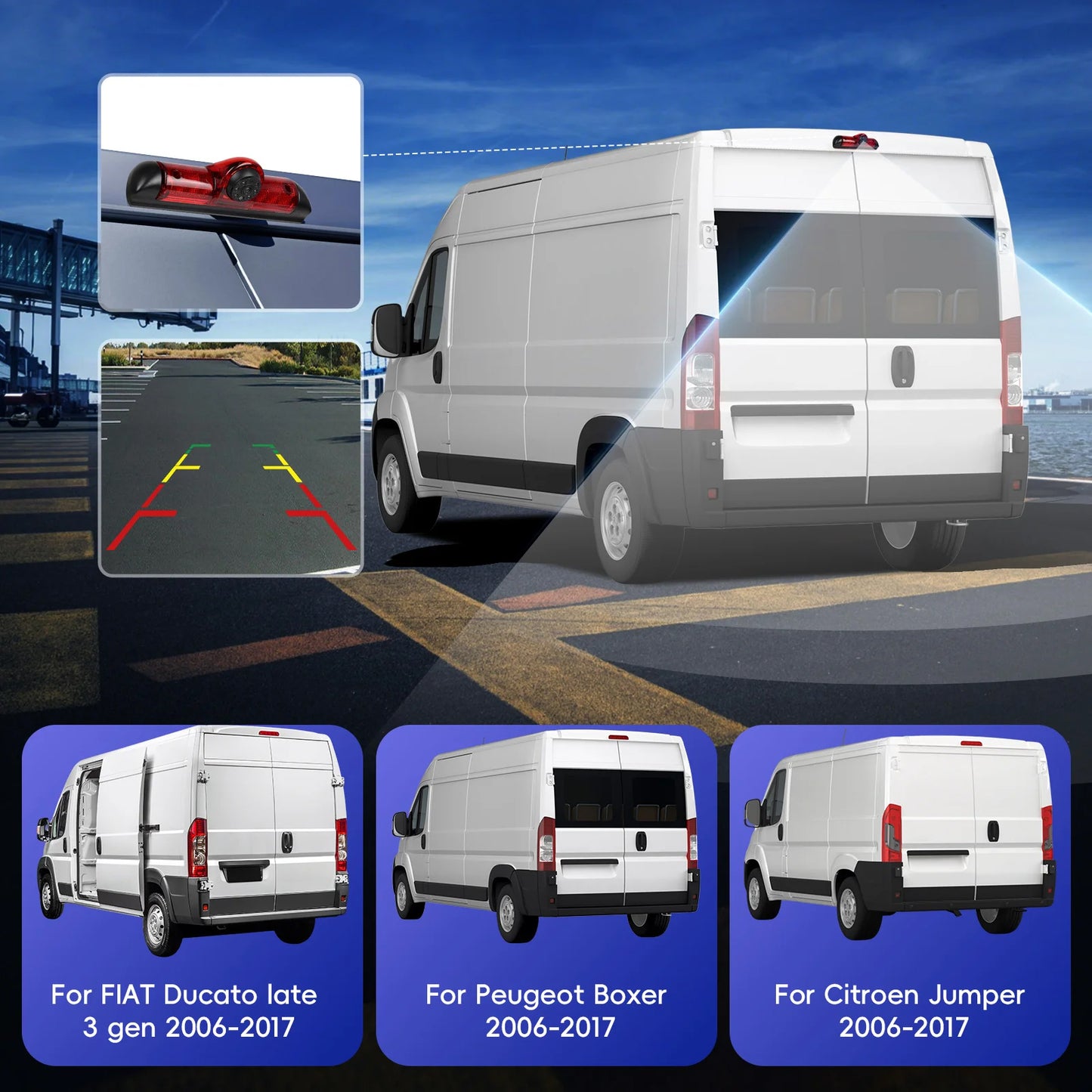 Камера за Fiat Ducato/Peugeot Boxer/Citroen Jumper