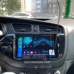 Монтирана Android мултимедия за KIA CEED – реален изглед в автомобила – изглед 4