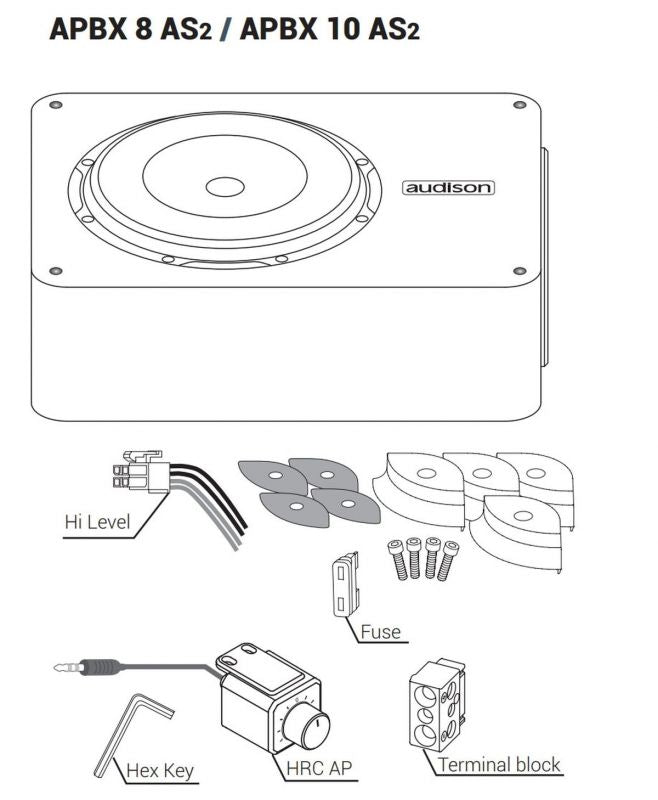 Audison Prima APBX 8 AS Active 8″