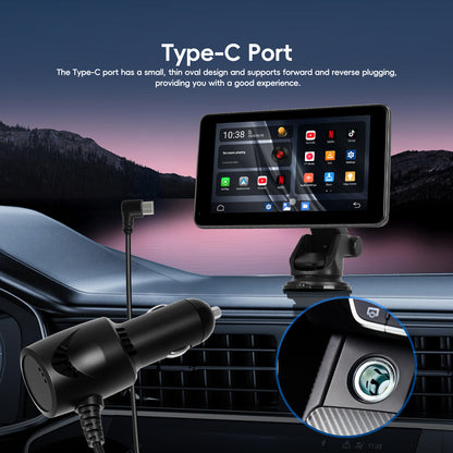7-инчов смарт екран Wireless CarPlay и Android Auto