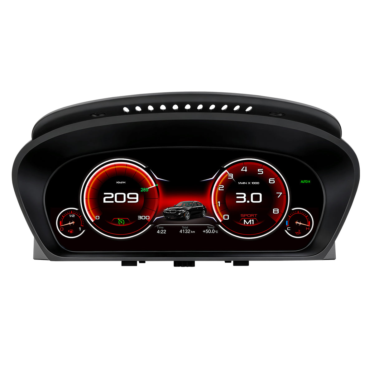 Дигитално табло 12.3″ за BMW 5/6 Series E60/E61/E63/E64 и X5 E70 / X6 E71 — изглед 1