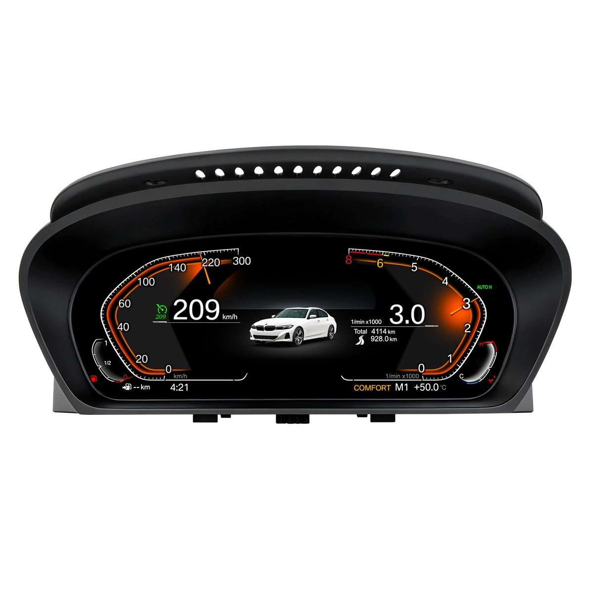 Дигитално табло 12.3″ за BMW 5/6 Series E60/E61/E63/E64 и X5 E70 / X6 E71 — изглед 3