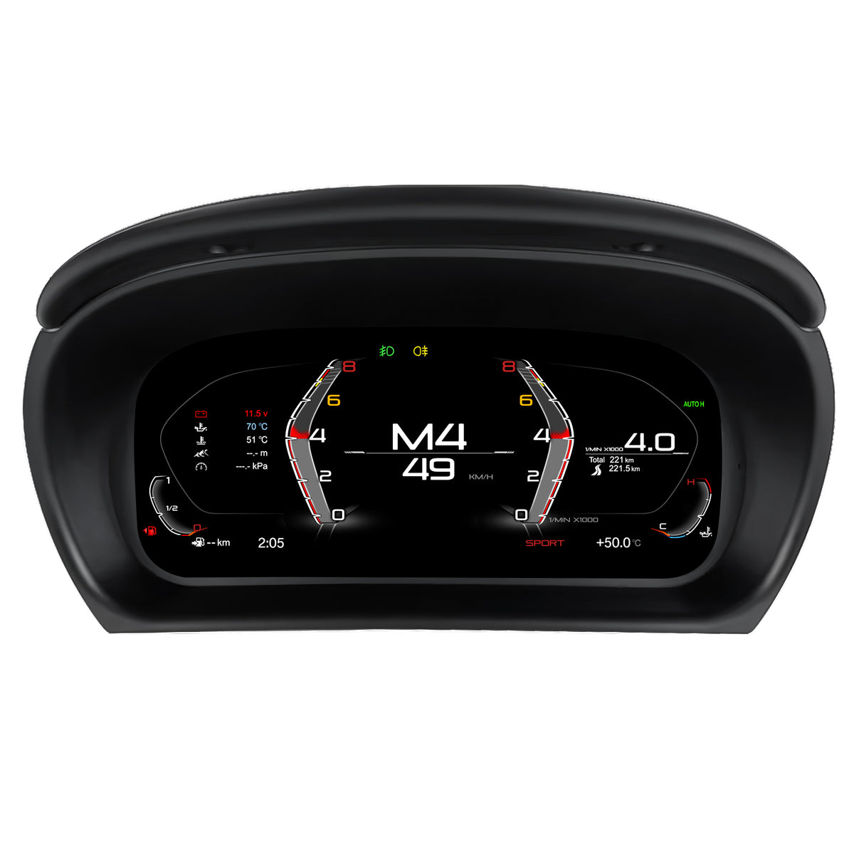 Дигитално табло 10″ за BMW 3 Series E90/E91/E92/E93 2005–2012 — изглед 2