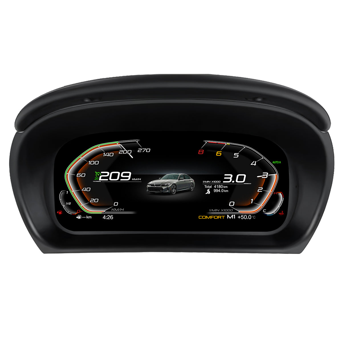 Дигитално табло 10″ за BMW 3 Series E90/E91/E92/E93 2005–2012 — изглед 4