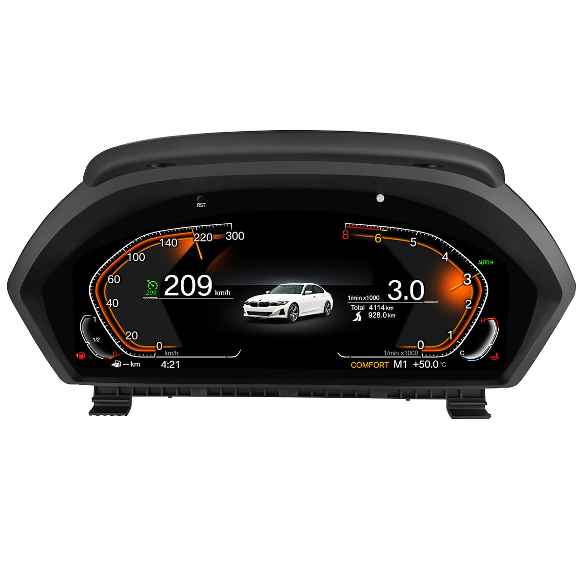 Дигитално табло 12.3″ за BMW 3/4 Series F30/F31/F34/F32/F33/F36 — HYBMF302 — изглед 3