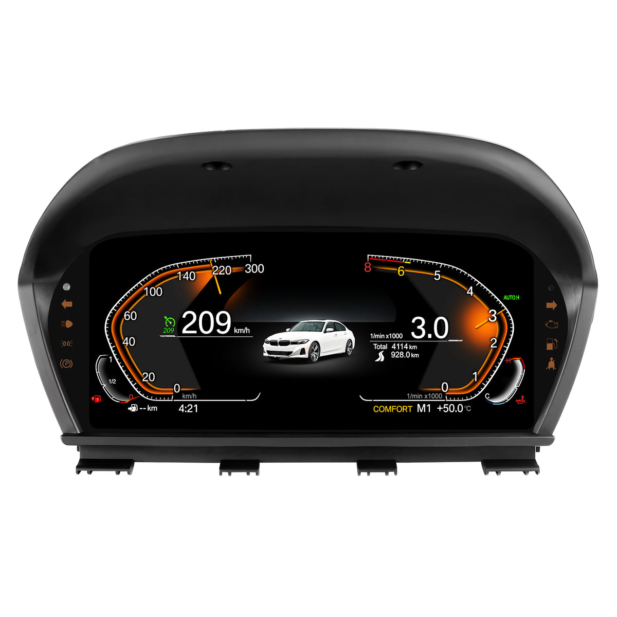 Дигитално табло 10.25″ за BMW 1/2 Series и X1/X2 — UNBMF20 — изглед 2