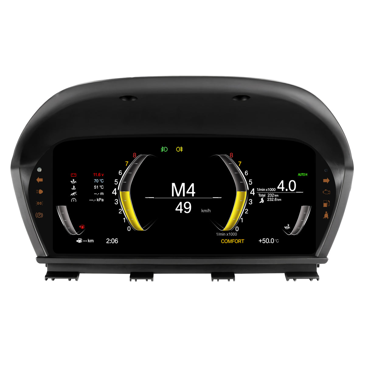 Дигитално табло 10.25″ за BMW 1/2 Series и X1/X2 — UNBMF20 — изглед 5