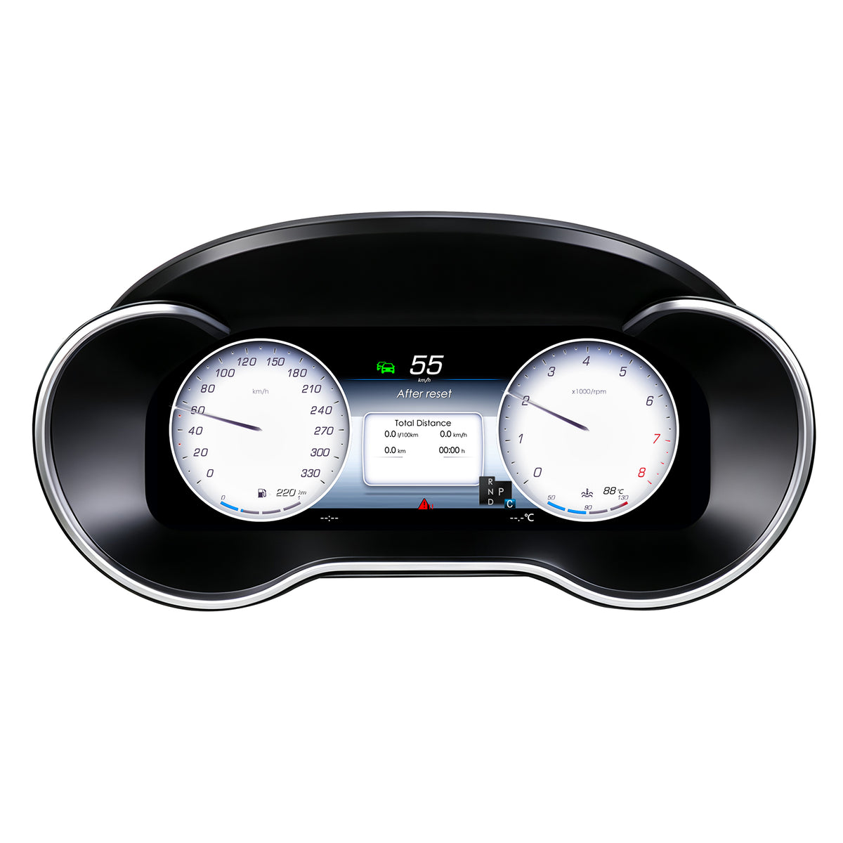 Дигитално табло 12.3″ за Mercedes-Benz C-Class W205 / GLC X253 — YBBZC02 — изглед 4