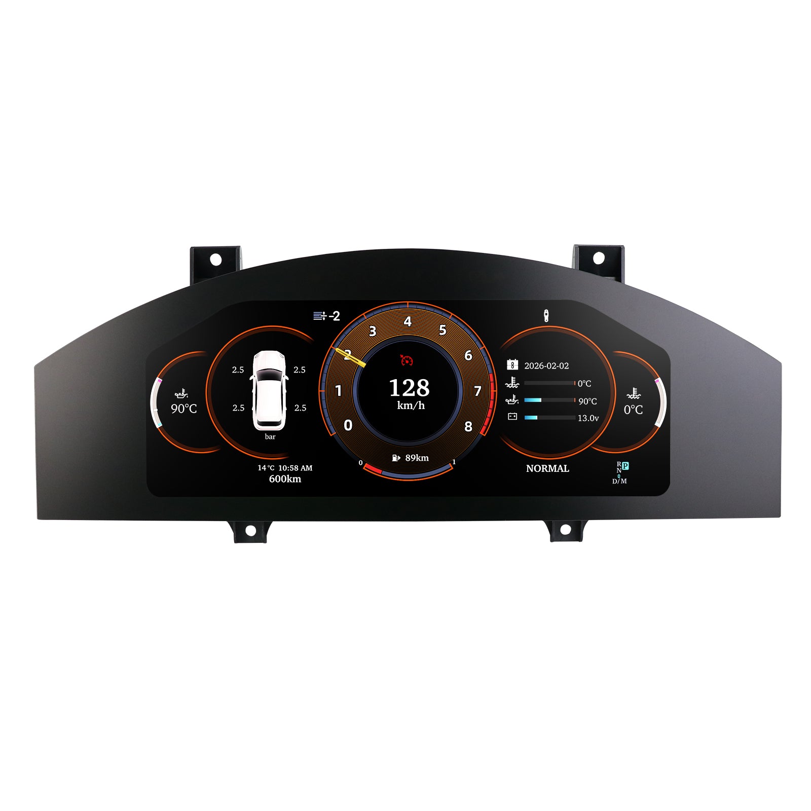 Дигитално табло 12.3″ за Porsche Cayenne 2005–2009 — изглед 1