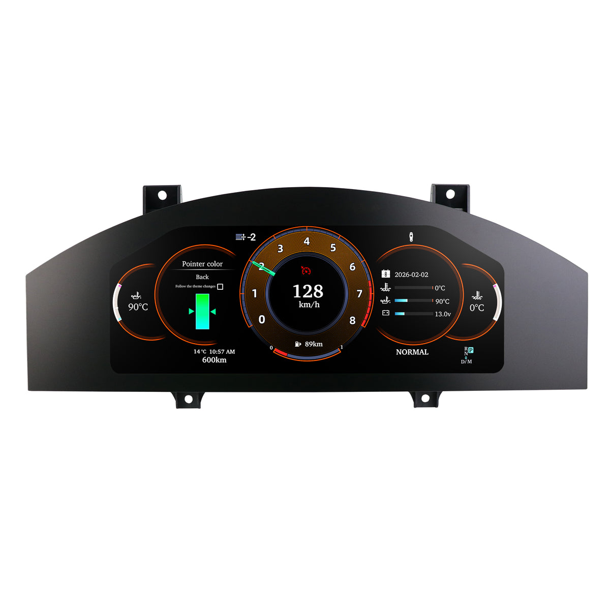 Дигитално табло 12.3″ за Porsche Cayenne 2005–2009 — изглед 3