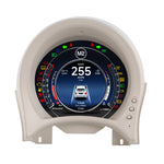 Дигитално табло 7″ за Fiat 500 2007–2024 — светла рамка — изглед 4