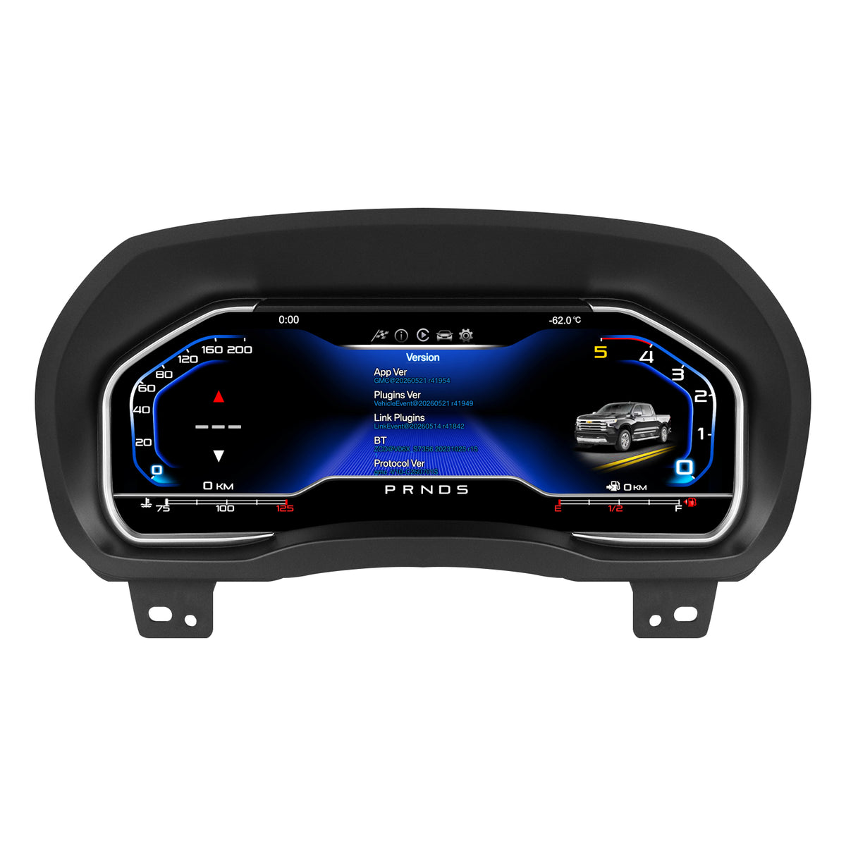Дигитално табло 12.3″ за Chevrolet Silverado/Tahoe/Suburban и GMC Sierra/Yukon — изглед 3