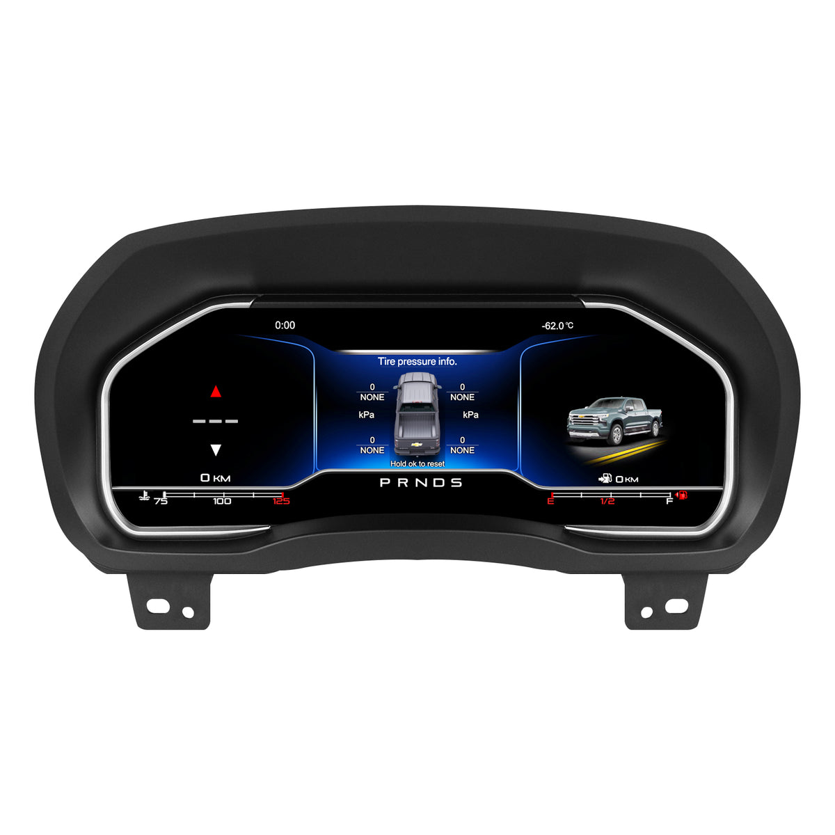 Дигитално табло 12.3″ за Chevrolet Silverado/Tahoe/Suburban и GMC Sierra/Yukon — изглед 4