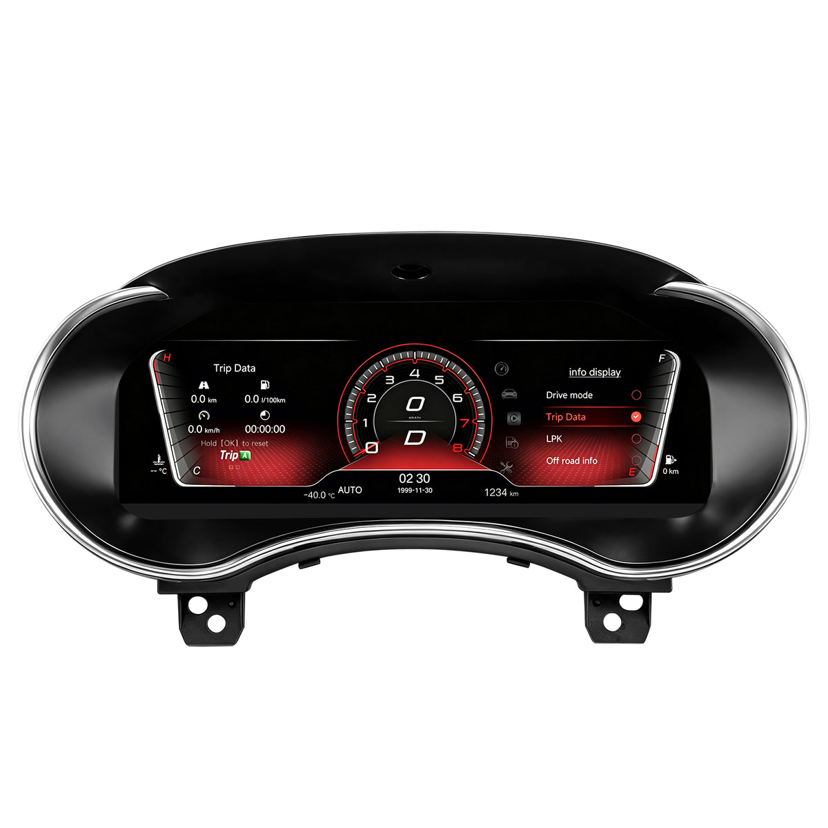 Дигитално табло 12.3″ за Jeep Grand Cherokee / Dodge Durango 2011–2013 — изглед 4