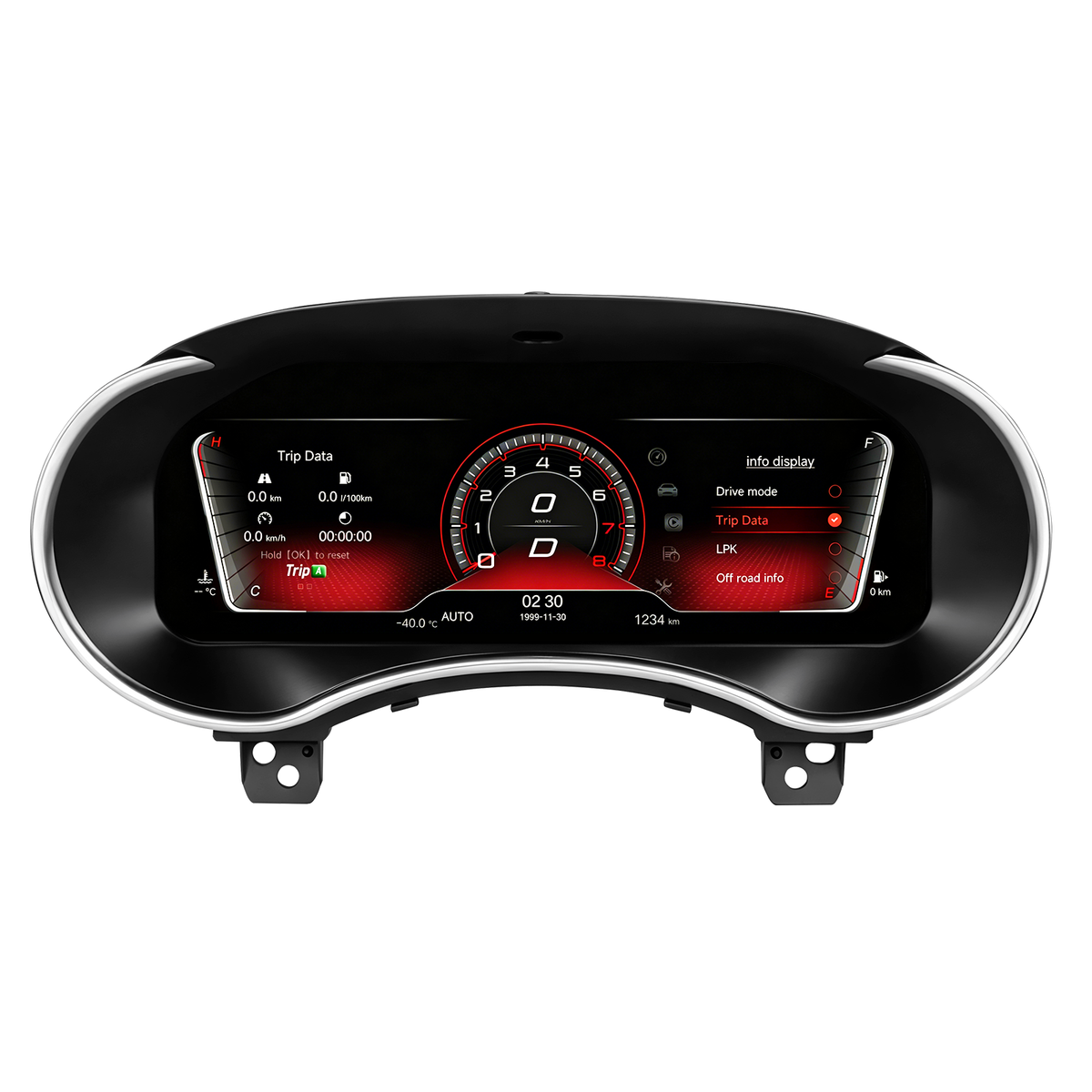 Дигитално табло 12.3″ за Jeep Grand Cherokee 2014–2021 — изглед 4