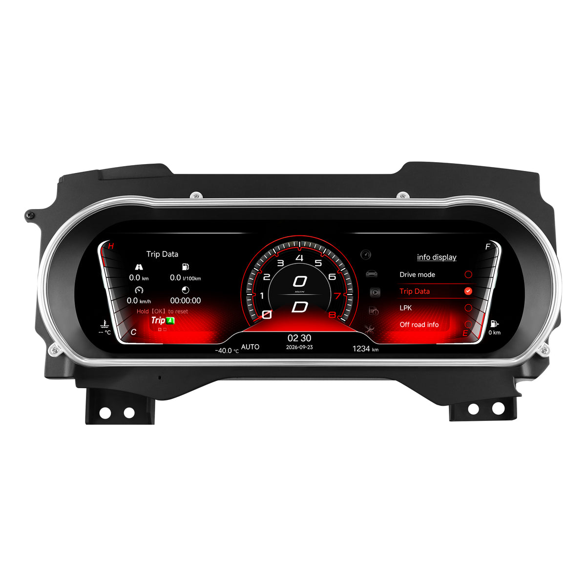 Дигитално табло 12.3″ за Jeep Wrangler JL / Gladiator — изглед 3