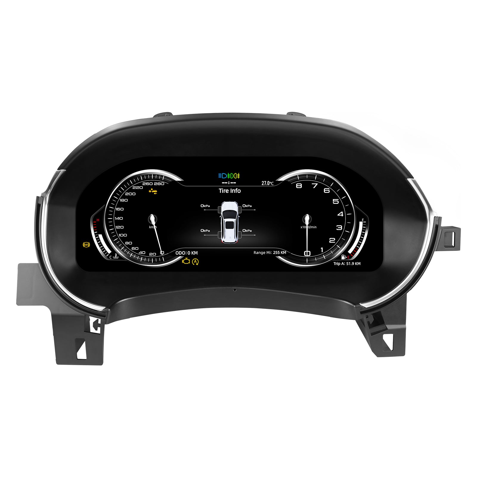 Дигитално табло 12.3″ за Nissan Qashqai J11 / Rogue Sport — изглед 1