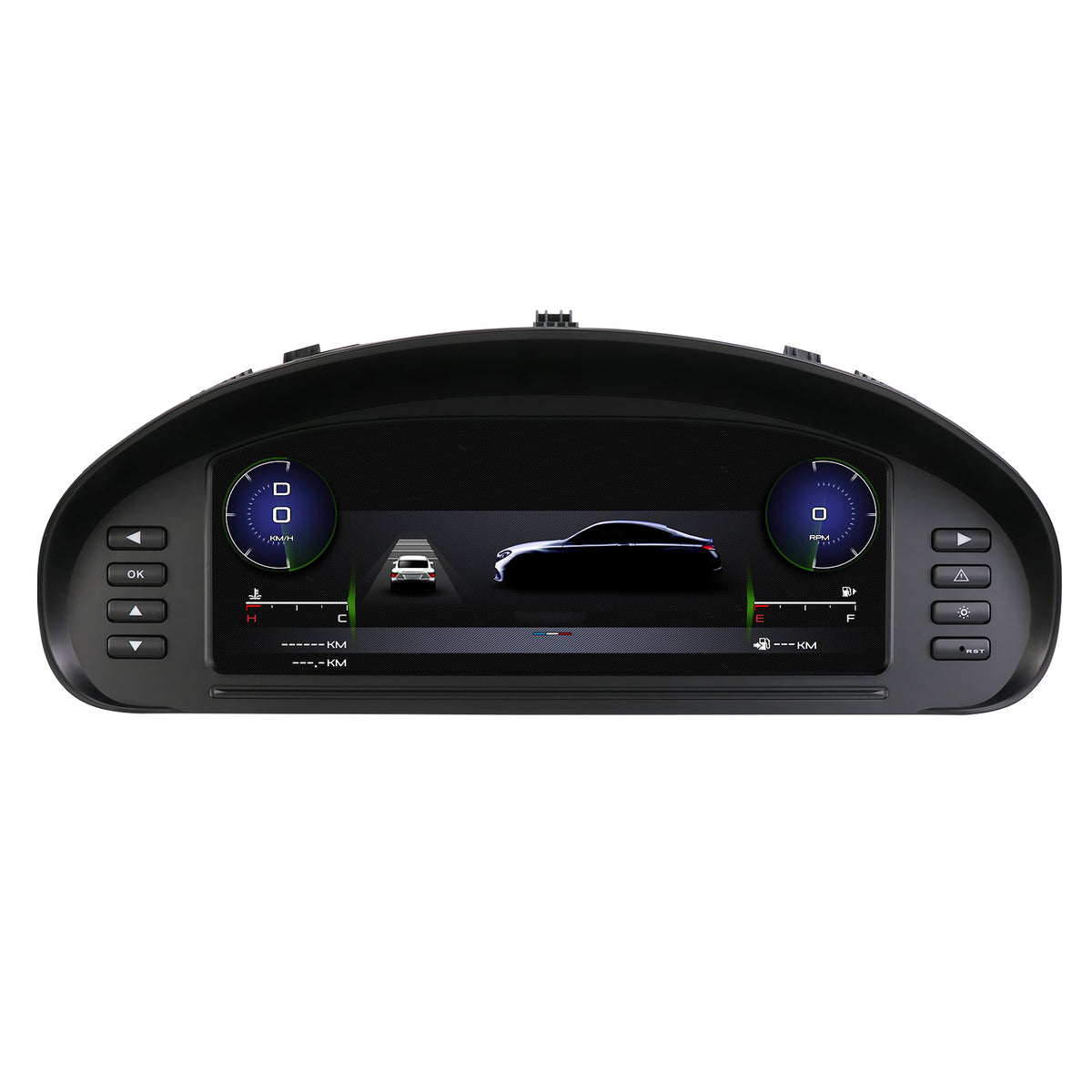 Дигитално табло 10.25″ за Peugeot 407 / 407 SW 2004–2010 — изглед 3