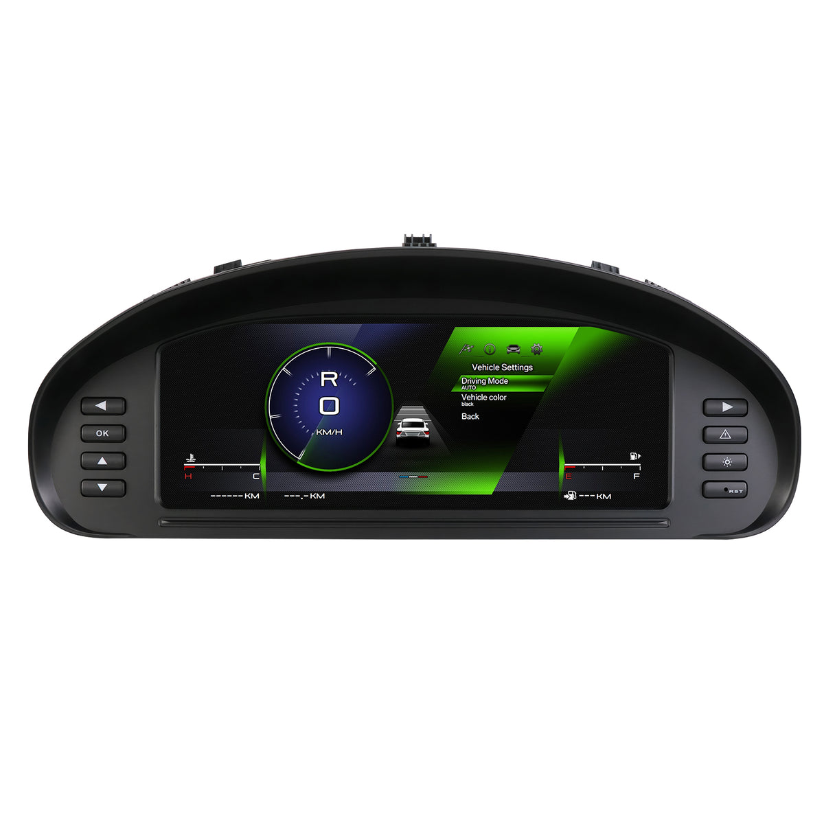 Дигитално табло 10.25″ за Peugeot 407 / 407 SW 2004–2010 — изглед 4