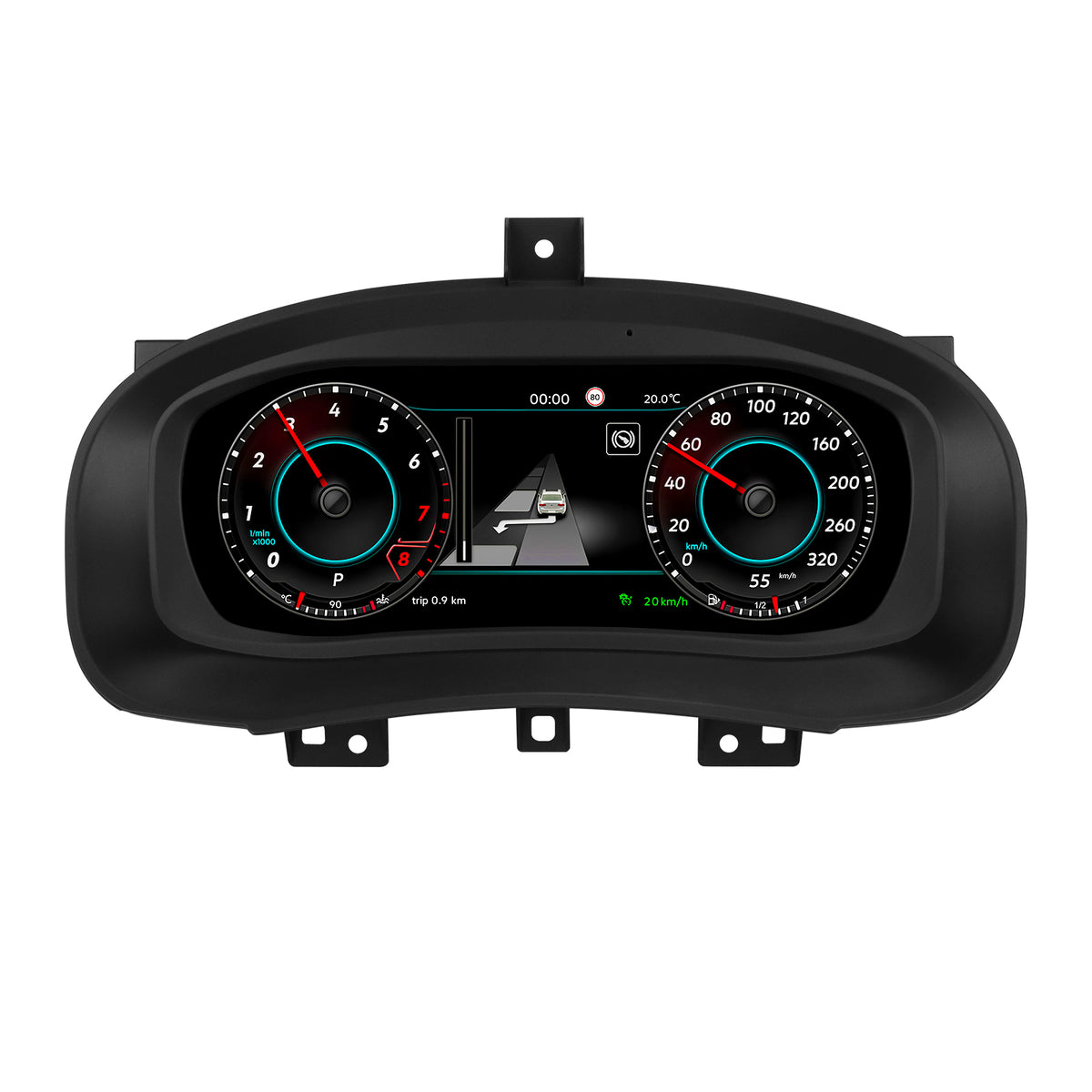 Дигитално табло 10.25″ за Skoda Fabia II 2007–2014 — изглед 3