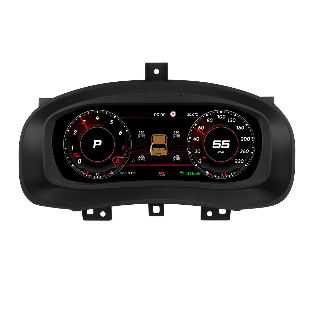 Дигитално табло 10.25″ за Skoda Fabia II 2007–2014 — изглед 4