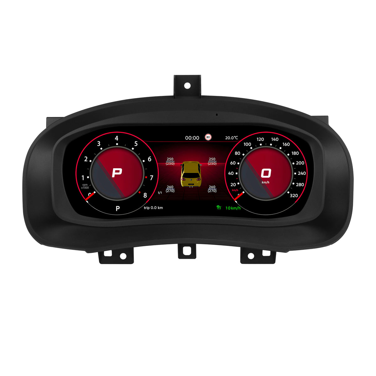 Дигитално табло 10.25″ за Skoda Fabia II 2007–2014 — изглед 5