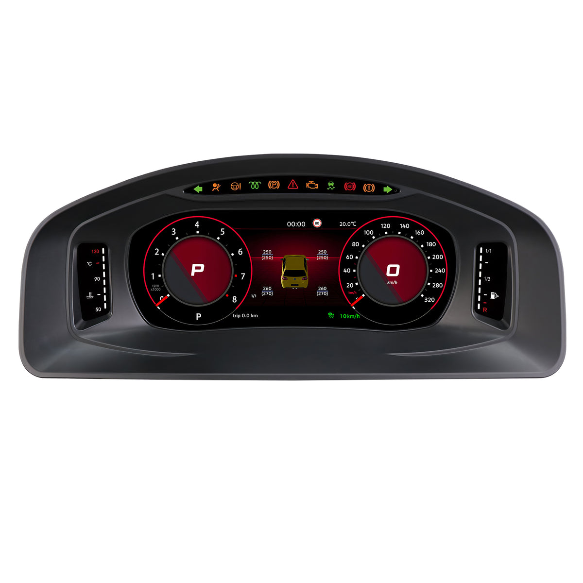 Дигитално табло 10.25″ за Volkswagen Multivan T5 2008–2015 — изглед 4