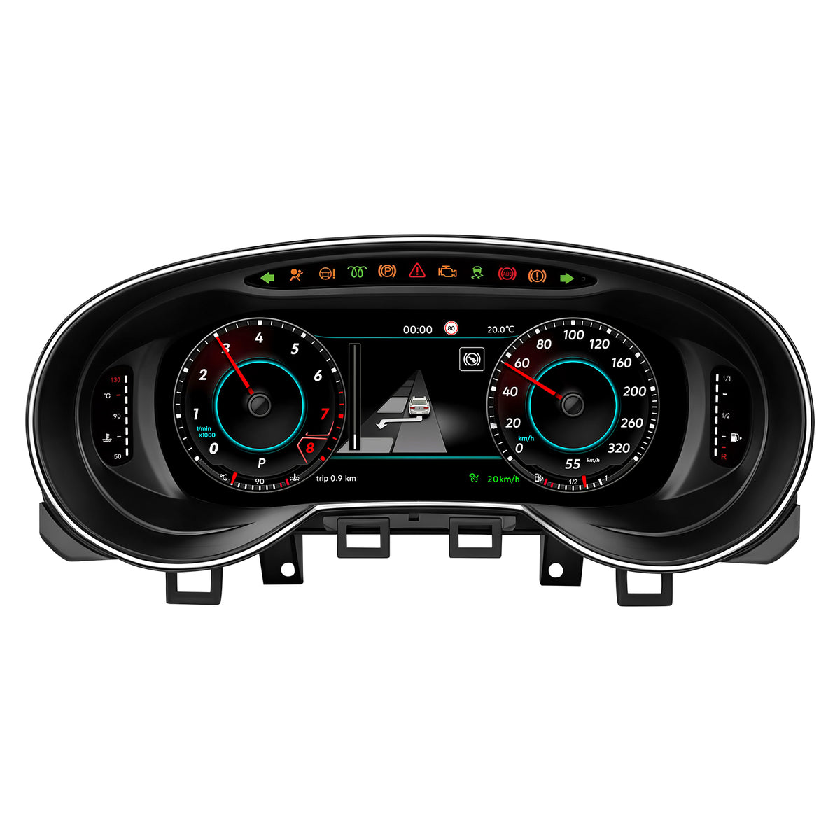Дигитално табло 10.25″ за Volkswagen Golf 6 2008–2012 — изглед 3