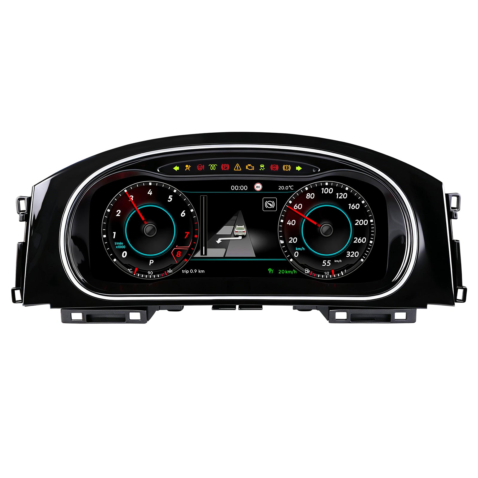 Дигитално табло 12.3″ за Volkswagen Golf 7 2014–2020 — изглед 1
