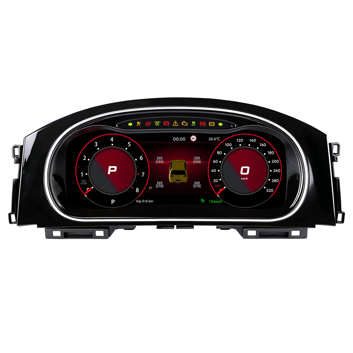 Дигитално табло 12.3″ за Volkswagen Golf 7 2014–2020 — изглед 2