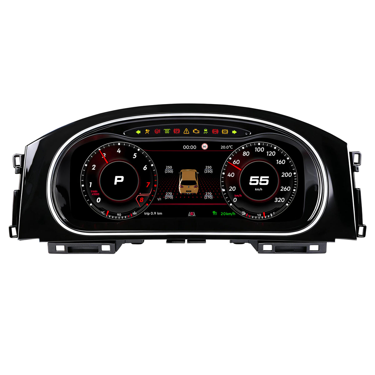 Дигитално табло 12.3″ за Volkswagen Golf 7 2014–2020 — изглед 3