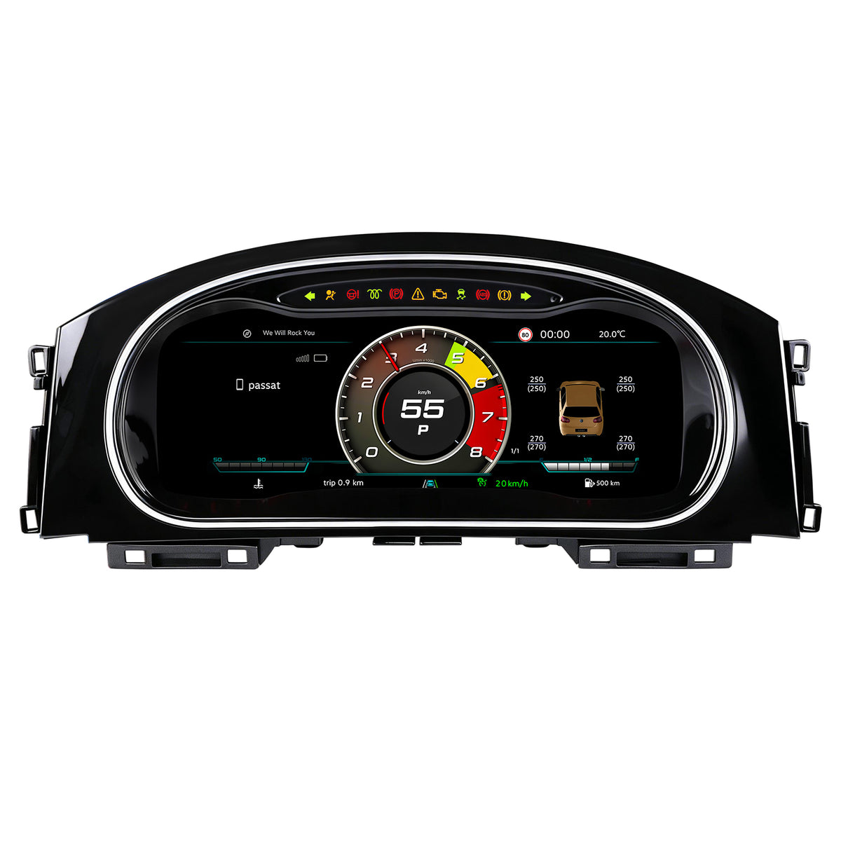 Дигитално табло 12.3″ за Volkswagen Golf 7 2014–2020 — изглед 4