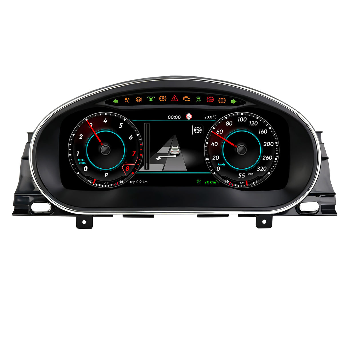 Дигитално табло 12.3″ за Volkswagen Passat B7 / CC — PQ — изглед 3