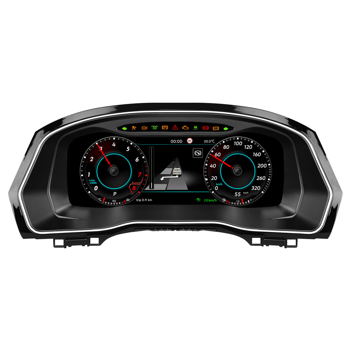 Дигитално табло 12.3″ за Volkswagen Passat B8 / Arteon — MQB — изглед 3