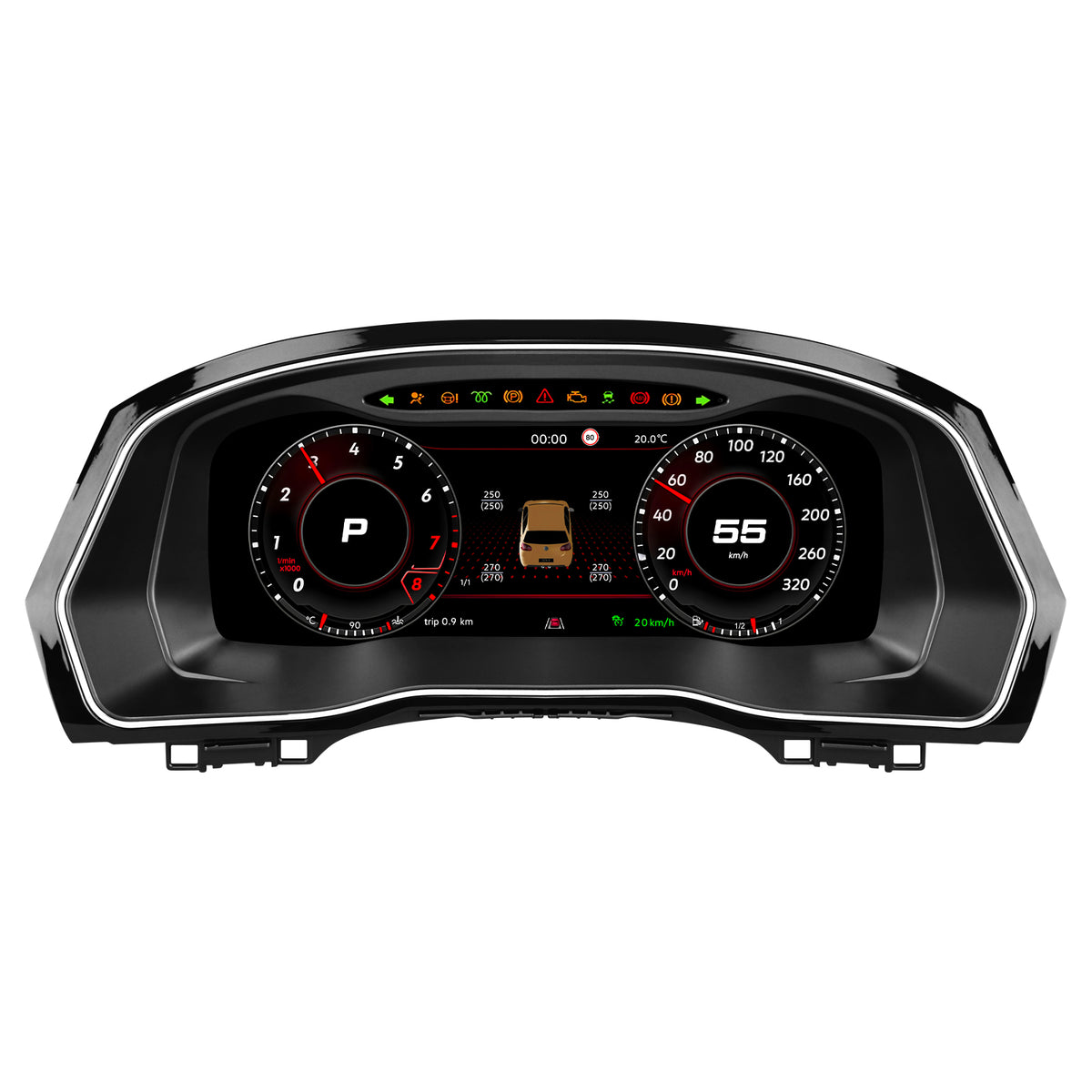 Дигитално табло 12.3″ за Volkswagen Passat B8 / Arteon — MQB — изглед 4