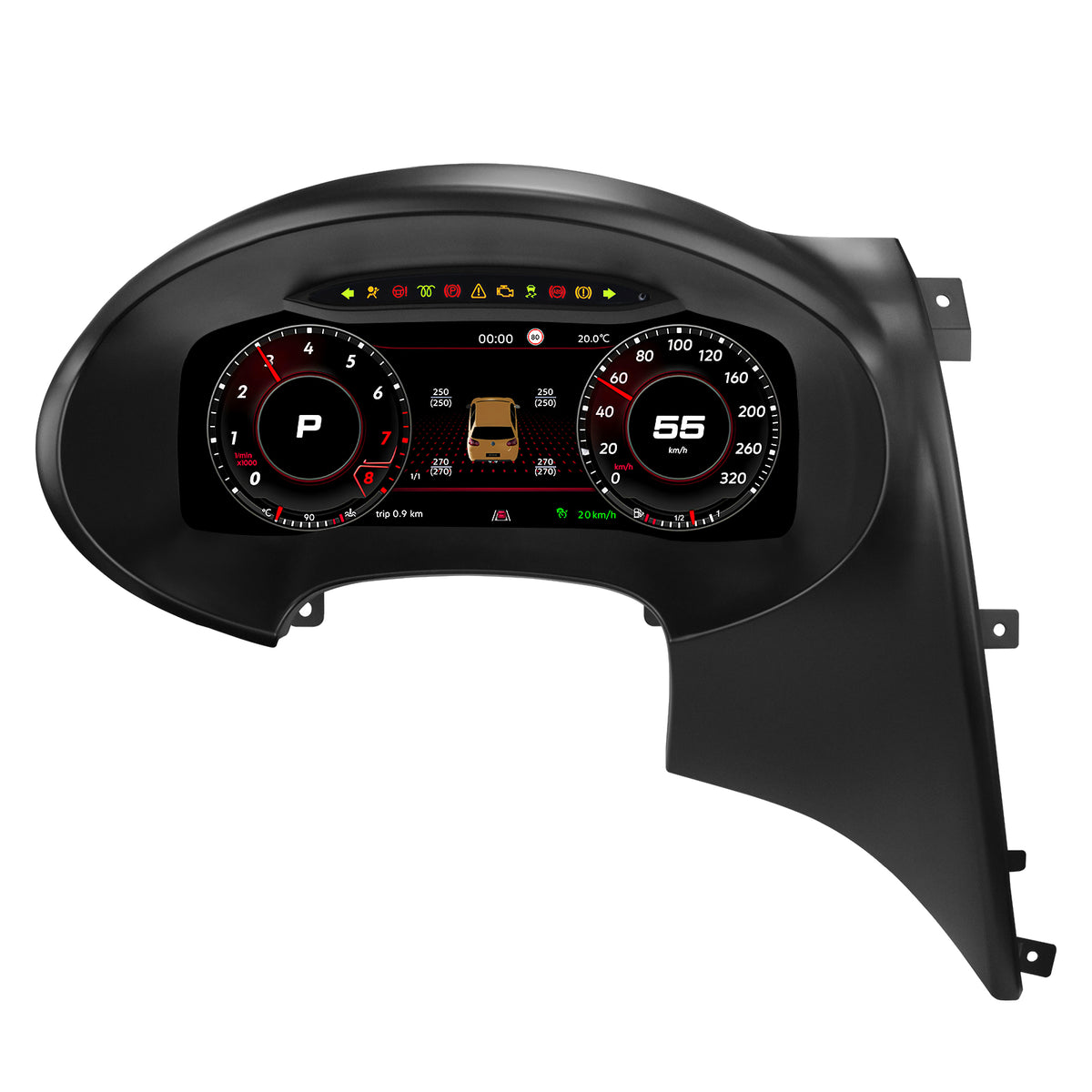 Дигитално табло 12.3″ за SEAT Leon 1P Facelift 2009–2012 — изглед 4