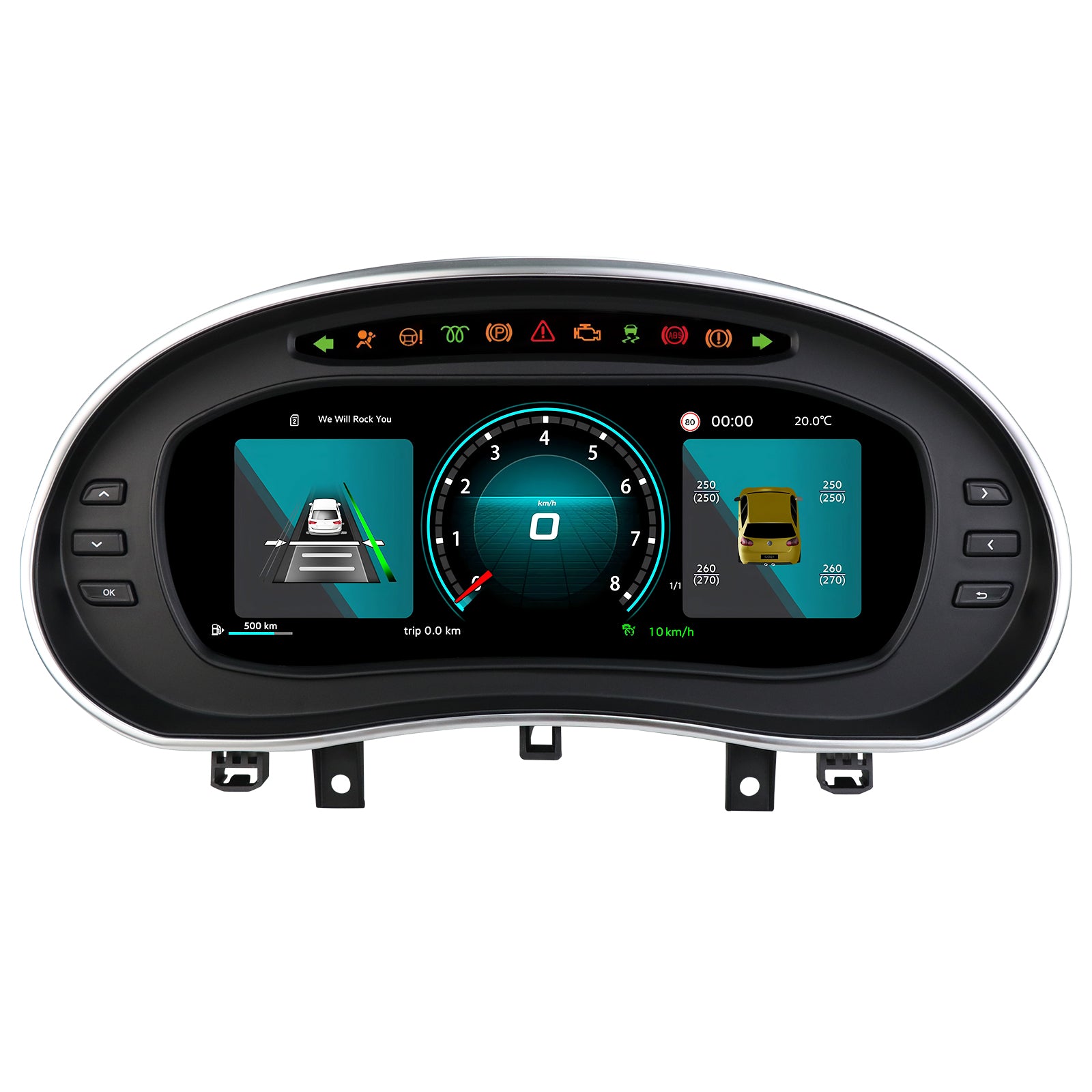 Дигитално табло 10.25″ за Volkswagen Polo IV 2002–2009 — изглед 1